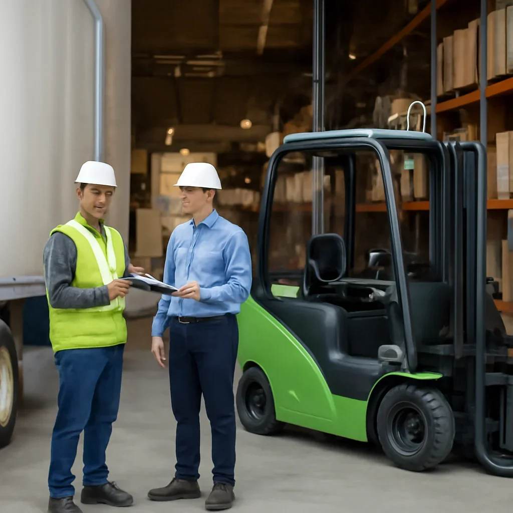 Electric forklift delivery and service planning related to forklift lease vs buy: what makes sense in houston?