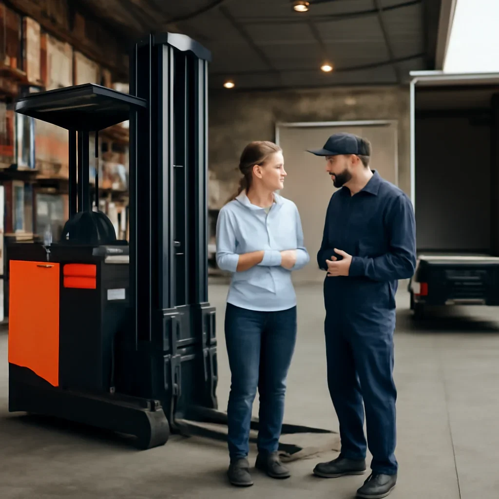 Electric forklift delivery and service planning related to questions to ask before buying a used reach truck