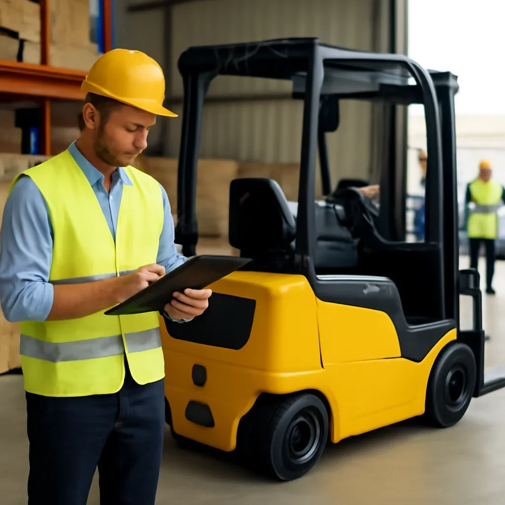 Electric forklift delivery and service planning related to the woodlands electric forklift service
